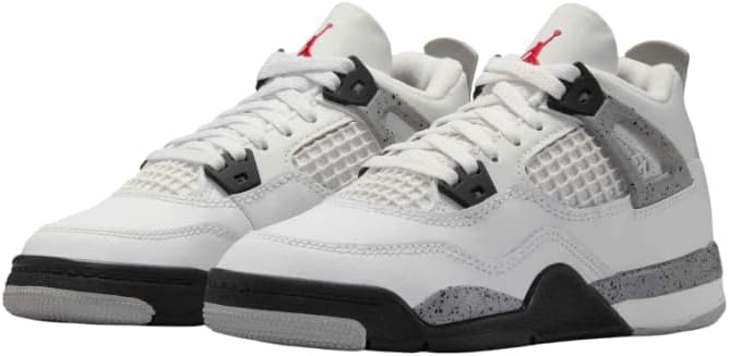 Nike Chaussures d'athlétisme 440888-102 pour homme, Blanc sommet/rouge feu/gris ciment/noir, 44.5 EU - Image 2