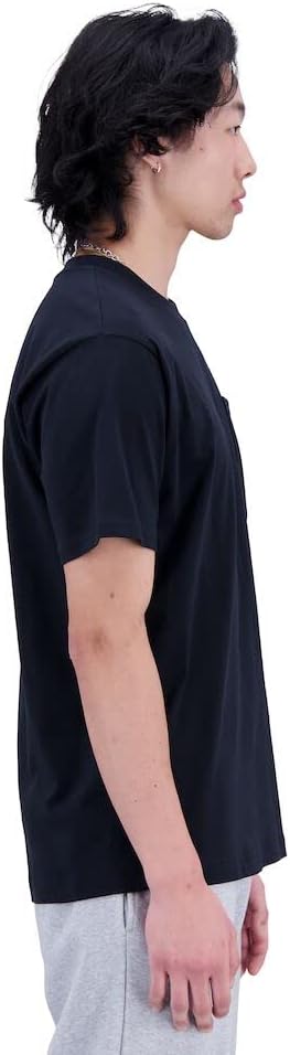 New Balance Essentials Reimagined Cotton Jersey Pocket Short Sleeve Chemise Homme - Image 2
