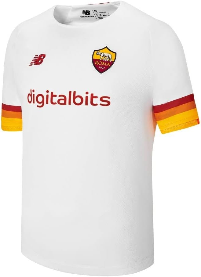 New Balance As Roma Short Sleeve Jersey 21 Maillot à Manches Courtes Homme - Image 2