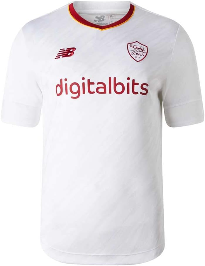 Roma, Chemise Mixte, Saison 2022/23 Extérieur Officiel - Image 3