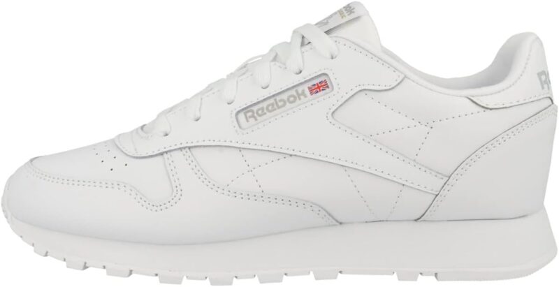Reebok Baskets Classiques en Cuir Blanc