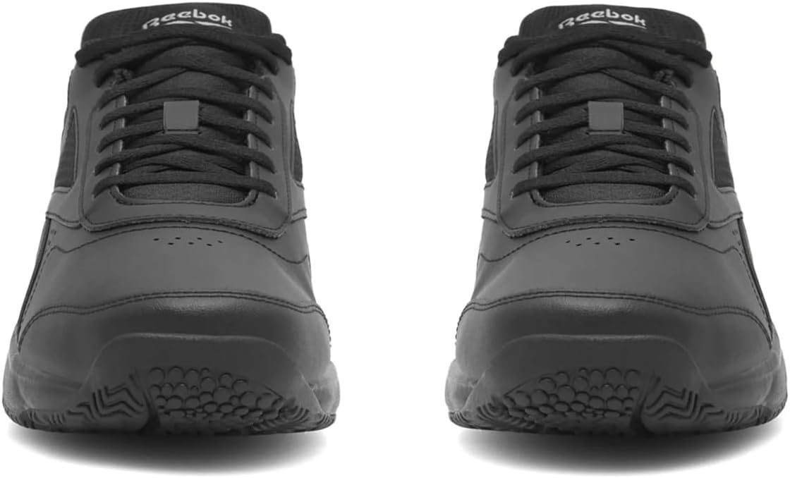 Reebok Baskets Work N Cushion 4.0 en Cuir Noir - Image 4