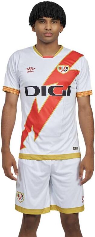 516iw3Bs4fL._AC_SL1000_.jpg Umbro Rayo Vallecano 23/24 Home Shorts XL