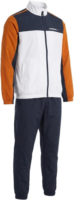 Umbro Ensemble de survêtement homme, veste zippé et pantalon