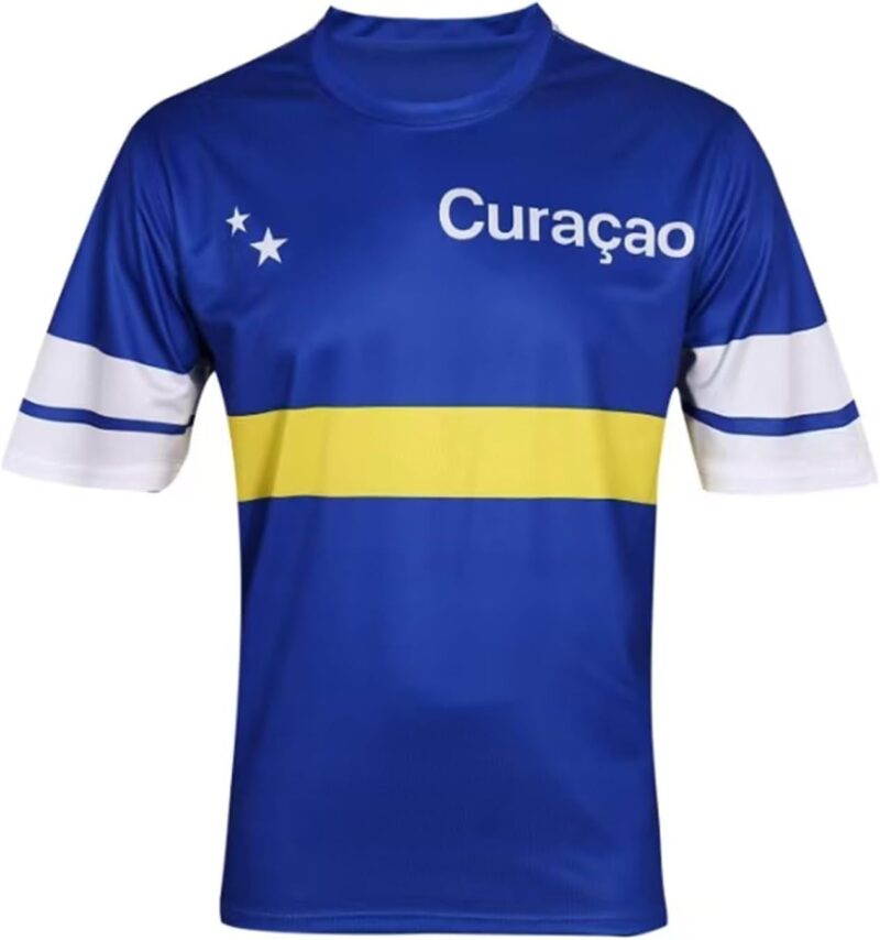 Maillot de Football for Hommes, T-Shirt Sport à Manches Courtes, Motif Vintage, Respirant, Multi-équipes, Style National, 2026