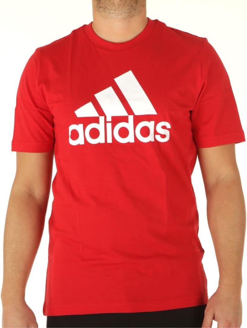 adidas Essentials Men's Single Jersey Big Logo T-Shirt - Image 3