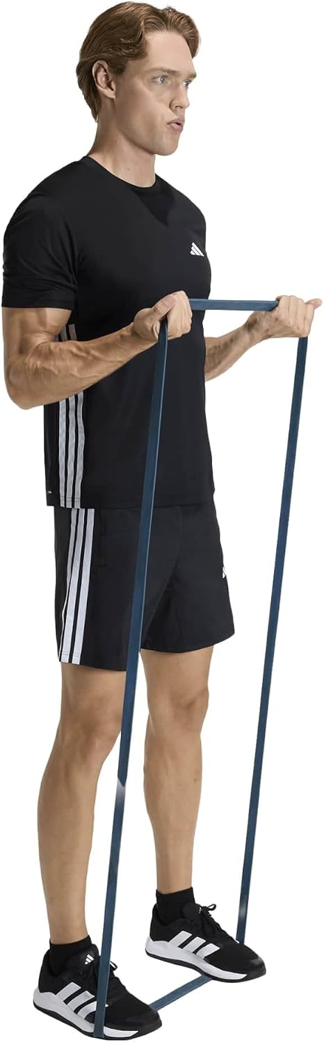 adidas Men's Base Workout Essentials 3-Stripes T-Shirt - Image 4