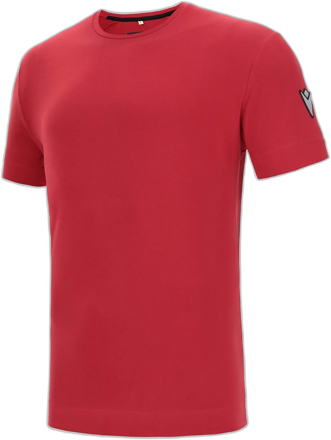 Macron Athleisure Scc Dubrovnick Slim T-Shirt Deep Red SS Man Homme - Image 2
