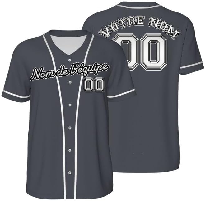 Personalized Football Shirt Baseball Shirt Man with Name Number Logo Gift Customizable American Football Jersey for Women Youth Sports Uniform S-4XL