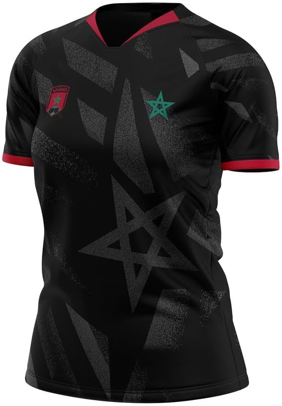 Maillot Maroc MC-212 Femme Football Drapeau marocain