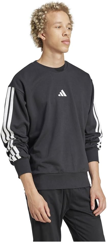 Adidas Essential Three Stripes French Terry Sweatshirt Maillot de survêtement Homme - Image 3