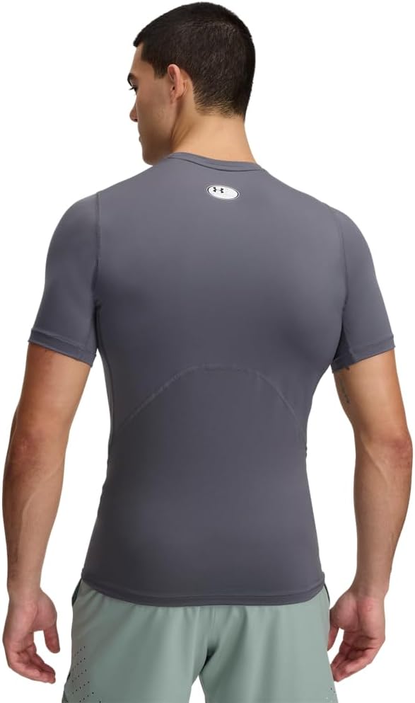 Under Armour UA HG Armour Comp SS T-Shirt à Manches Courtes, T-Shirt de Compression pour Homme Homme (Lot de 1) - Image 2