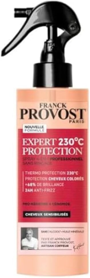 51cInMv-ZuL._AC_SL1050_.jpg Franck Provost F. Provost Soin 4-en-1 sans Rinçage Professionnel Expert Protection 230°C 190 ml
