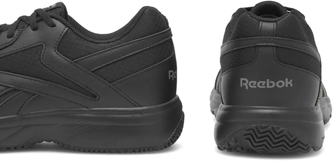 Reebok Baskets Work N Cushion 4.0 en Cuir Noir - Image 3