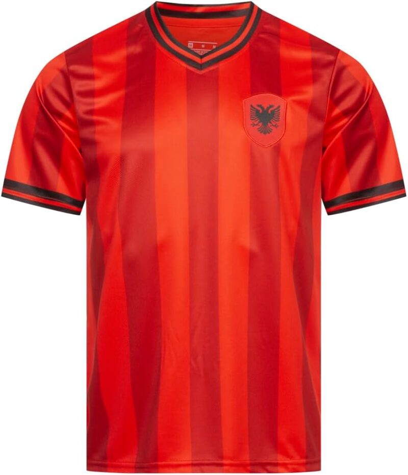 JELEX Retro History Maillot pour homme | Avec logo brodé et manches courtes | Design nostalgique pour les fans de football | Idéal pour les collectionneurs