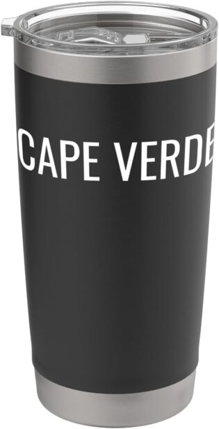 51w4TQMAL._AC_SL1500_.jpg Cape Verde Cabo Verde Gobelet isotherme en acier inoxydable double paroi