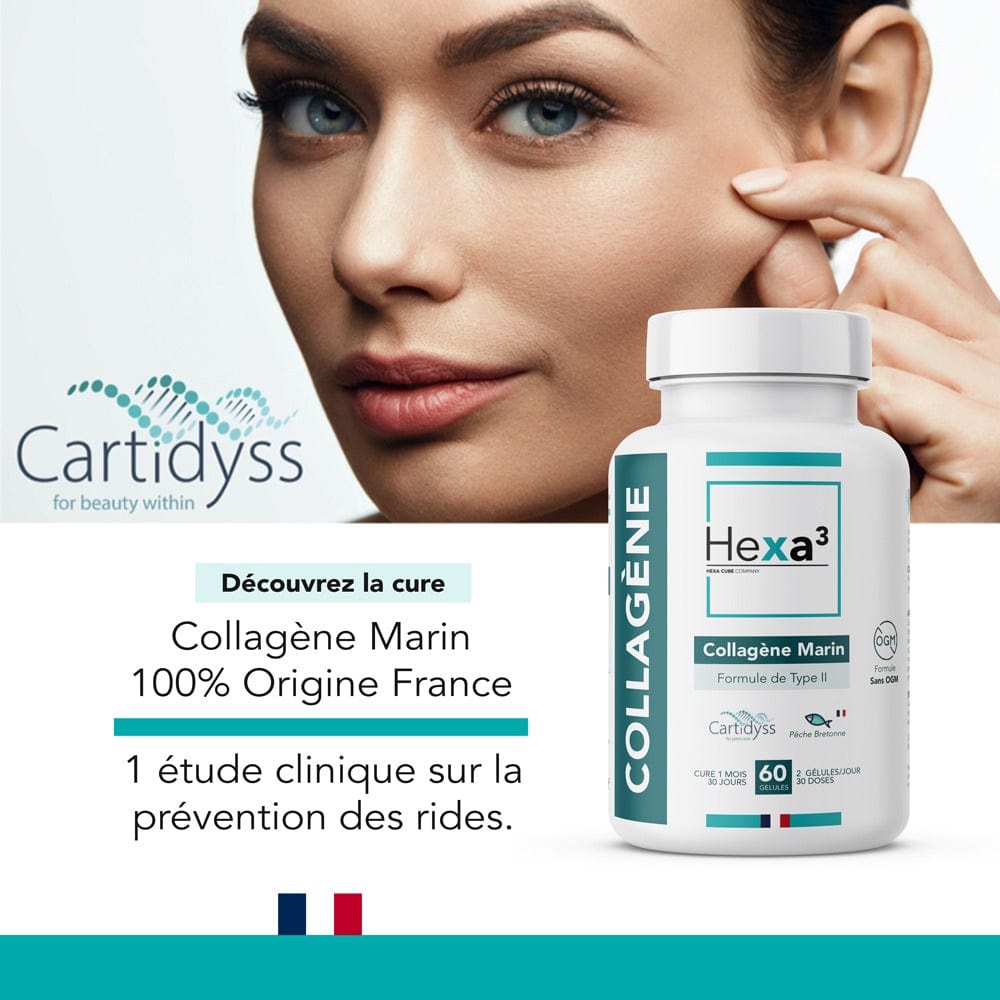 60 Gélules Collagène Marin Français Type II CARTIDYSS - Image 4
