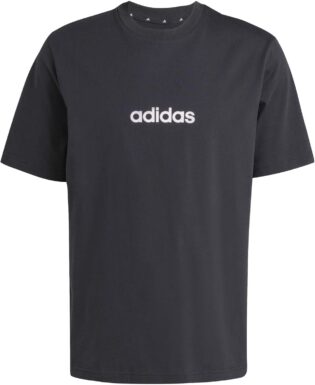 adidas Men's Essentials Linear Single Jersey Tee