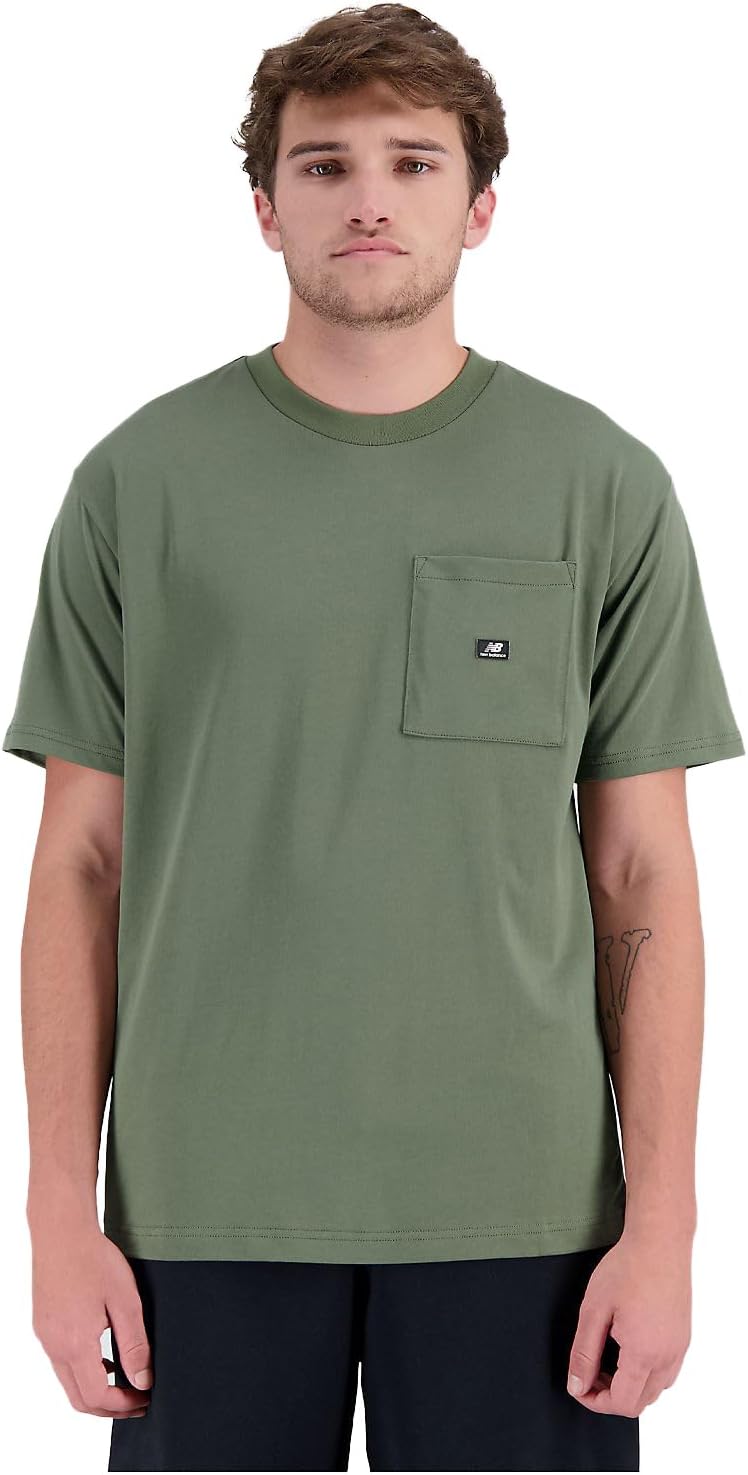 New Balance Essentials Reimagined Cotton Jersey Short Sleeve T-Shirt