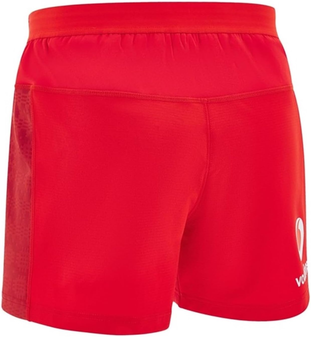 Macron Short Rugby Pays de Galles Rouge - Image 2