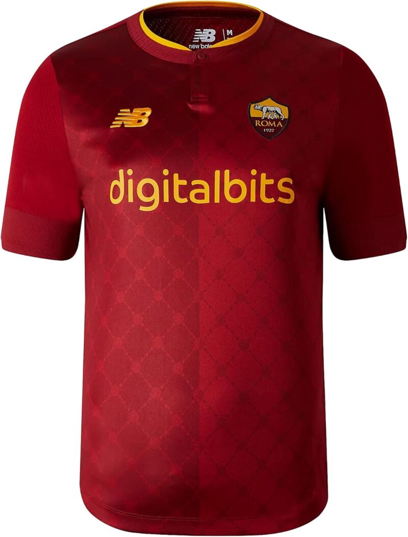 Roma, Chemise Mixte, Saison 2022/23 Domicile Officiel
