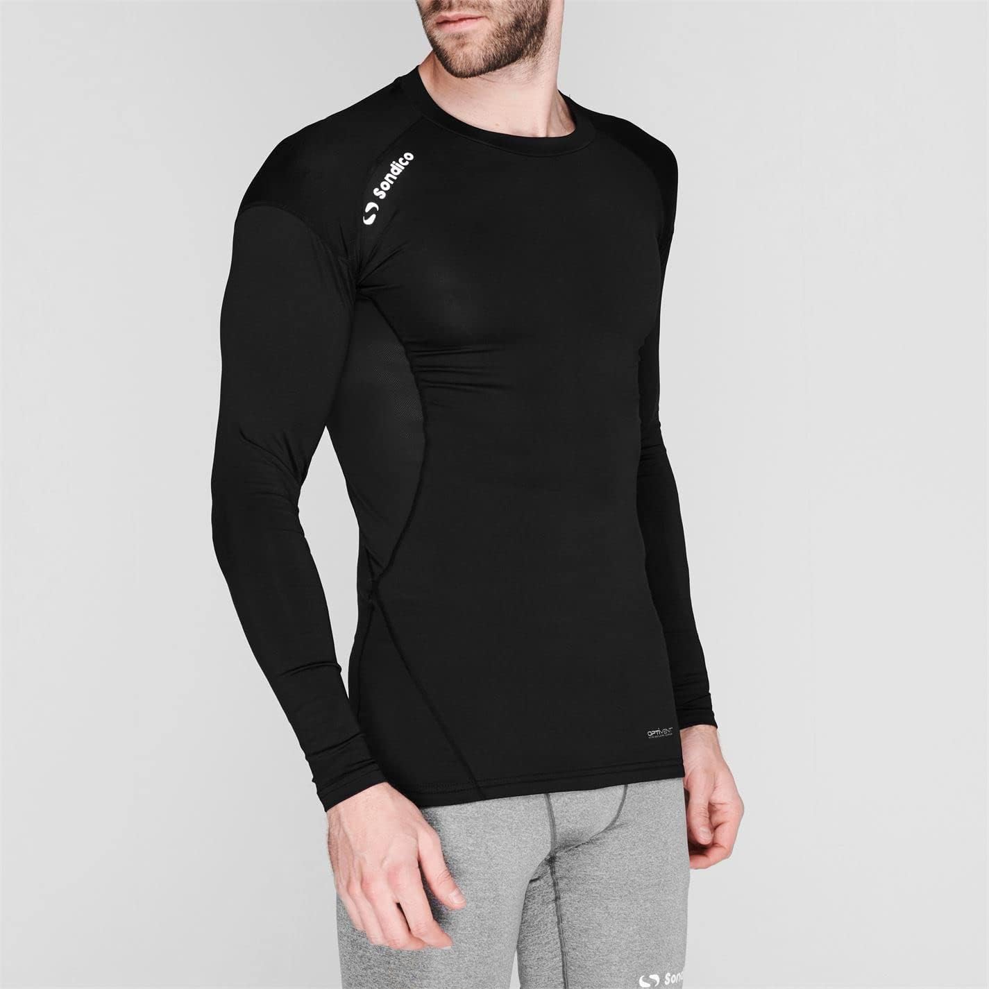 Sondico Hommes Base Core Manche Longue Layer Top Première - Image 2