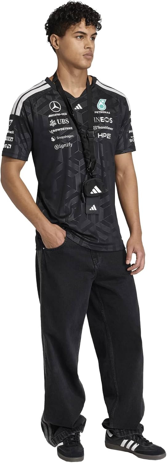 adidas Men's Mercedes Driver Jersey - AMG Petronas Formula 1 Team - Image 4