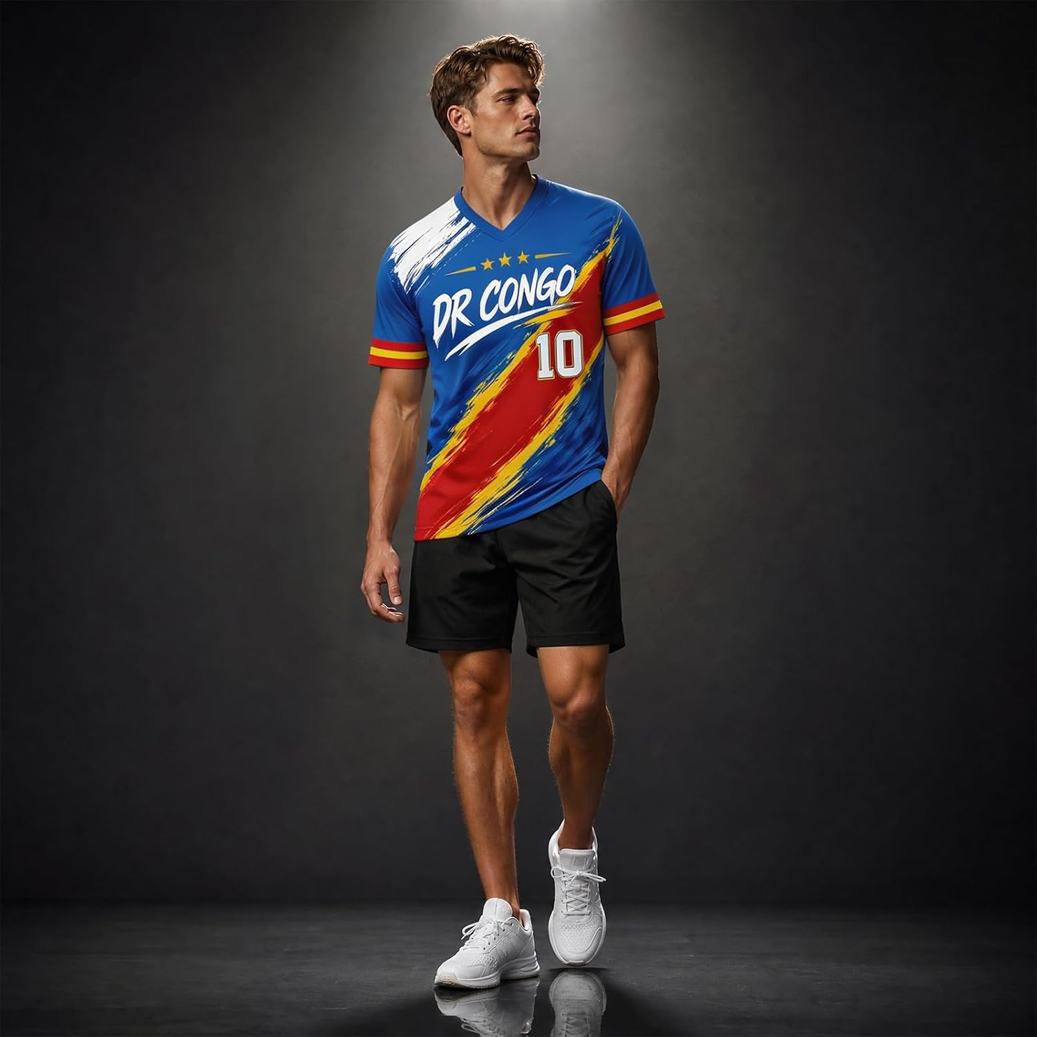 Personnalisation Maillot de Foot Enfant Adultes pour Supporters Coupe du Monde 2026, Personnalisable Maillot Foot nom, numéro, pour Entraînements, Matchs - Image 2