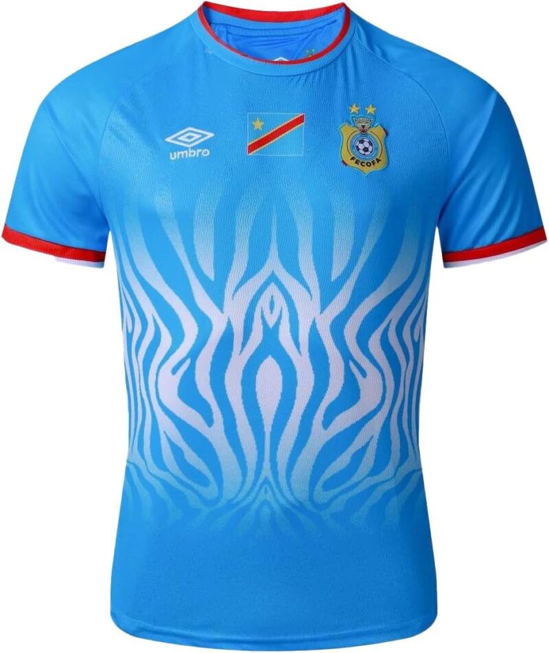 Maillot de Foot Homme République Démocratique Congo, Maillot Extérieur, Regular fit - Gamme Replica