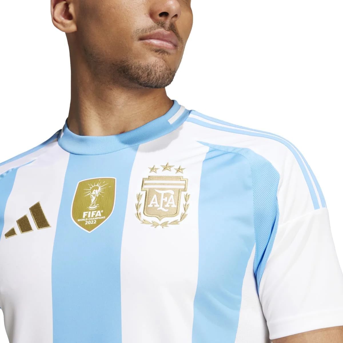 adidas Argentina 2024 Away Short Chemise Homme (Lot de 1) - Image 2