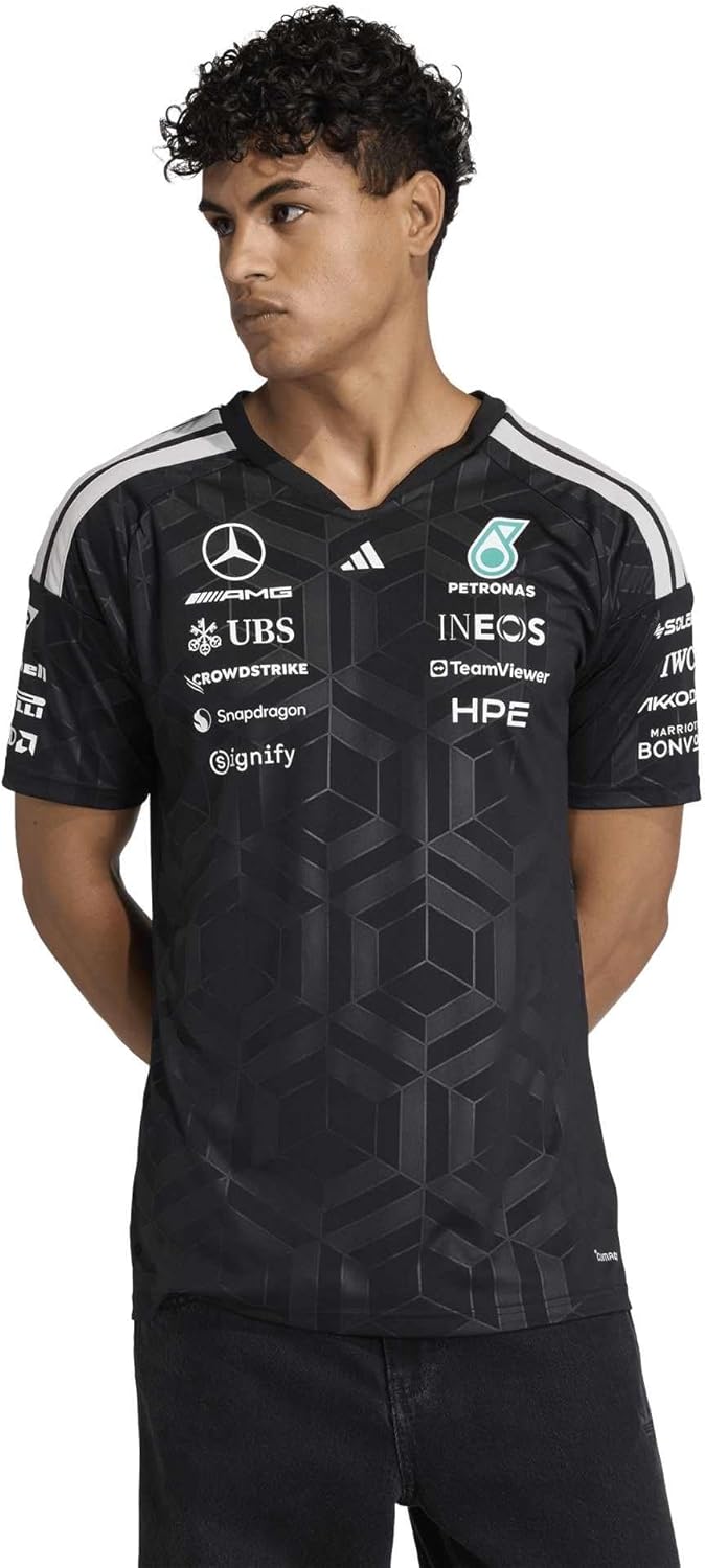 adidas Men's Mercedes Driver Jersey - AMG Petronas Formula 1 Team - Image 2