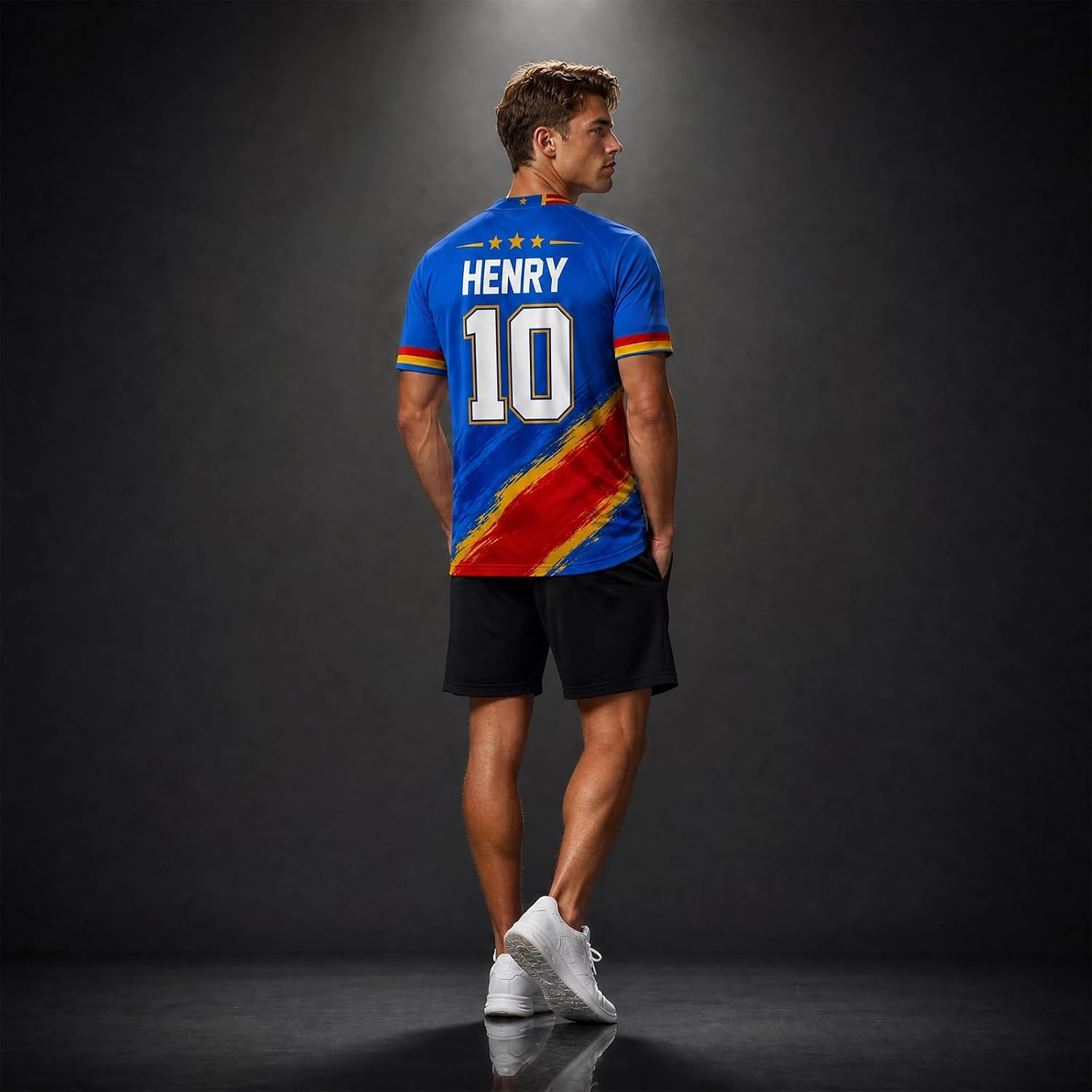 Personnalisation Maillot de Foot Enfant Adultes pour Supporters Coupe du Monde 2026, Personnalisable Maillot Foot nom, numéro, pour Entraînements, Matchs - Image 3