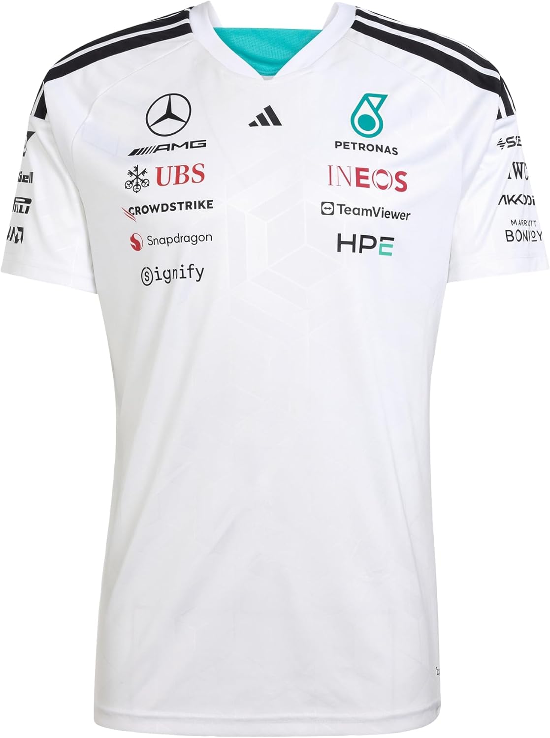 adidas Men's Mercedes Driver Jersey - AMG Petronas Formula 1 Team