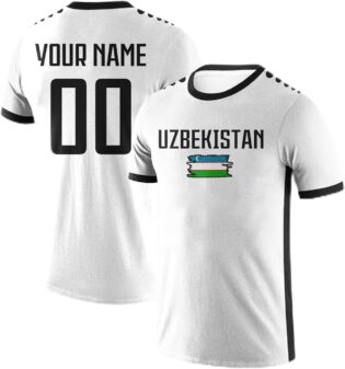 61X6KCcjcHL._AC_SL1500_.jpg Personnalisation Maillot De Foot Enfant Adultes pour Coupe du Monde 2026 Supporters, Maillot Foot Personnalisés pour avec Nom & Numéro, pour Match Et Quotidien