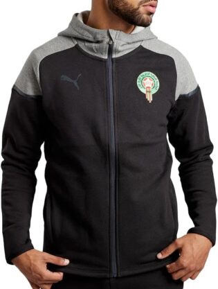 61aHVlToUQL._AC_SL1500_.jpg PUMA Maroc Veste Noire Homme 2023/2024