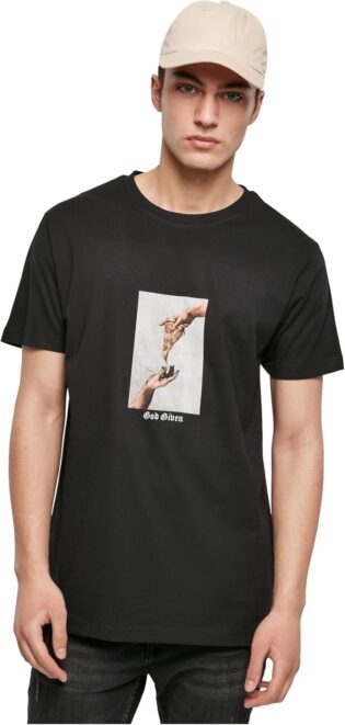 Mister Tee Herren God Given Pizza Tee