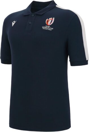 61ir7P-pMXL._AC_SL1500_-1.jpg Macron Polo Adulte Rugby World Cup 2023 Officiel - Bleu - M
