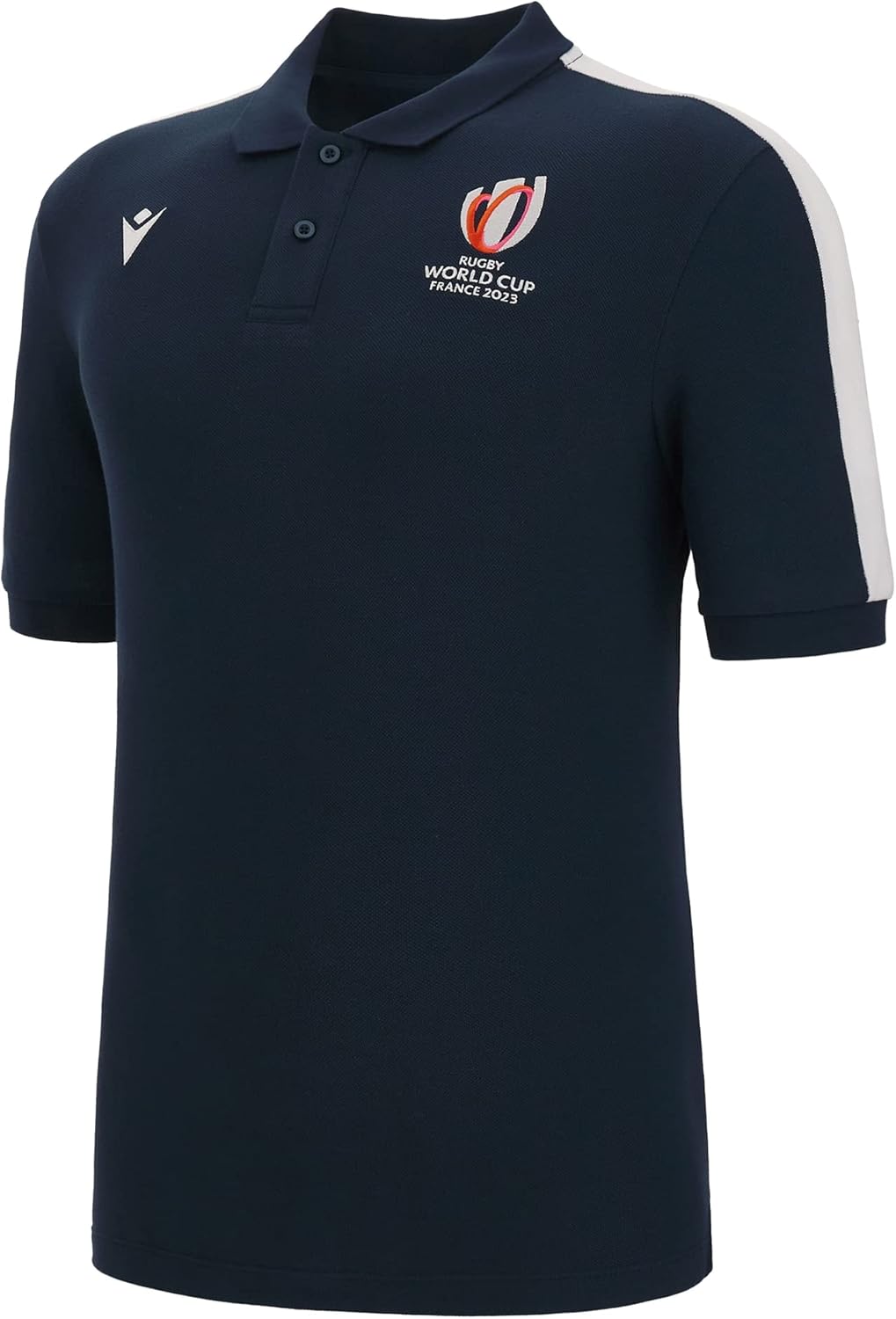 Macron Polo Adulte Rugby World Cup 2023 Officiel - Bleu - M