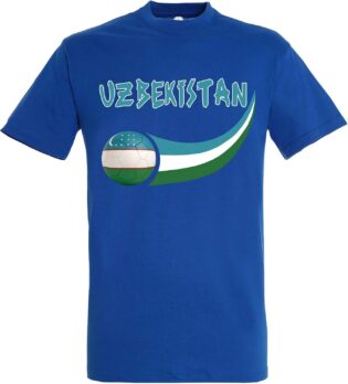 T-Shirt de Football Ouzbékistan