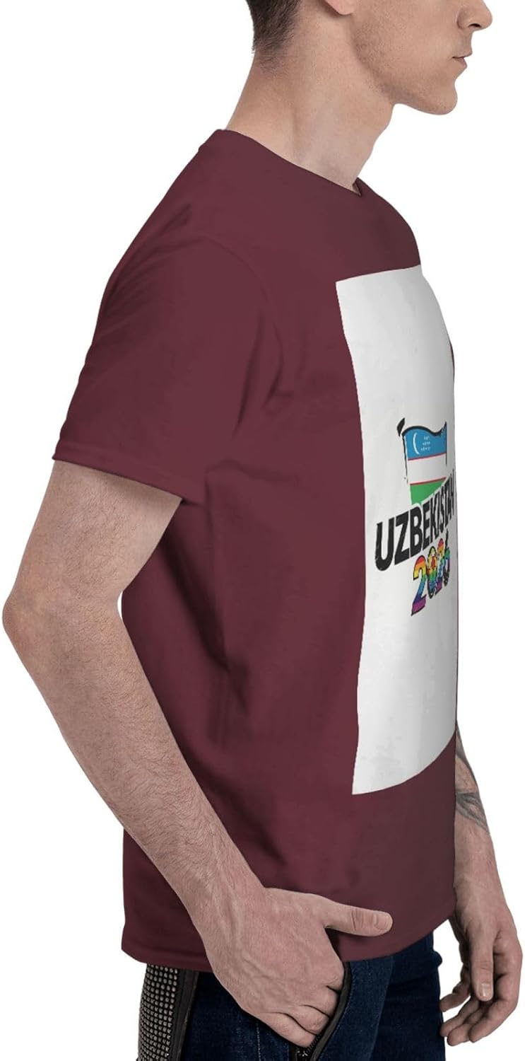Maillot de football graphique de l'Ouzbékistan, t-shirt de la coupe de football 2026 pour le jour du match des fans de football, tenues à manches - Image 3