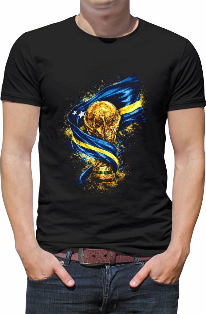 Générique DJMH T-Shirt idée Cadeau Supporter Curaçao Coupe du Monde 2026 imprimé en France R169