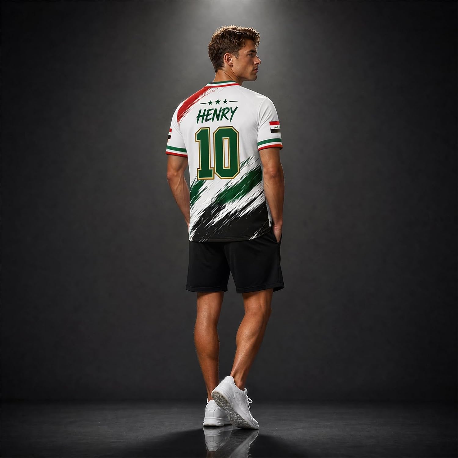 Personnalisation Maillot de Foot Enfant Adultes pour Supporters Coupe du Monde 2026, Personnalisable Maillot Foot nom, numéro, pour Entraînements, Matchs - Image 3