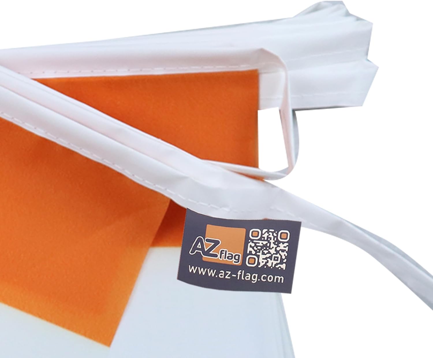 AZ FLAG - Guirlande Drapeau Côte d'Ivoire - 12 Mètres Avec 20 Drapeaux Ivoirien De 45x30 cm - Fanions 100% Polyester - 200g - Image 3