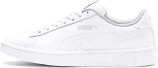 61qM4ZEkqfL._AC_SL1500_.jpg Puma Baskets Basses Smash V2 L Jr Unisexes