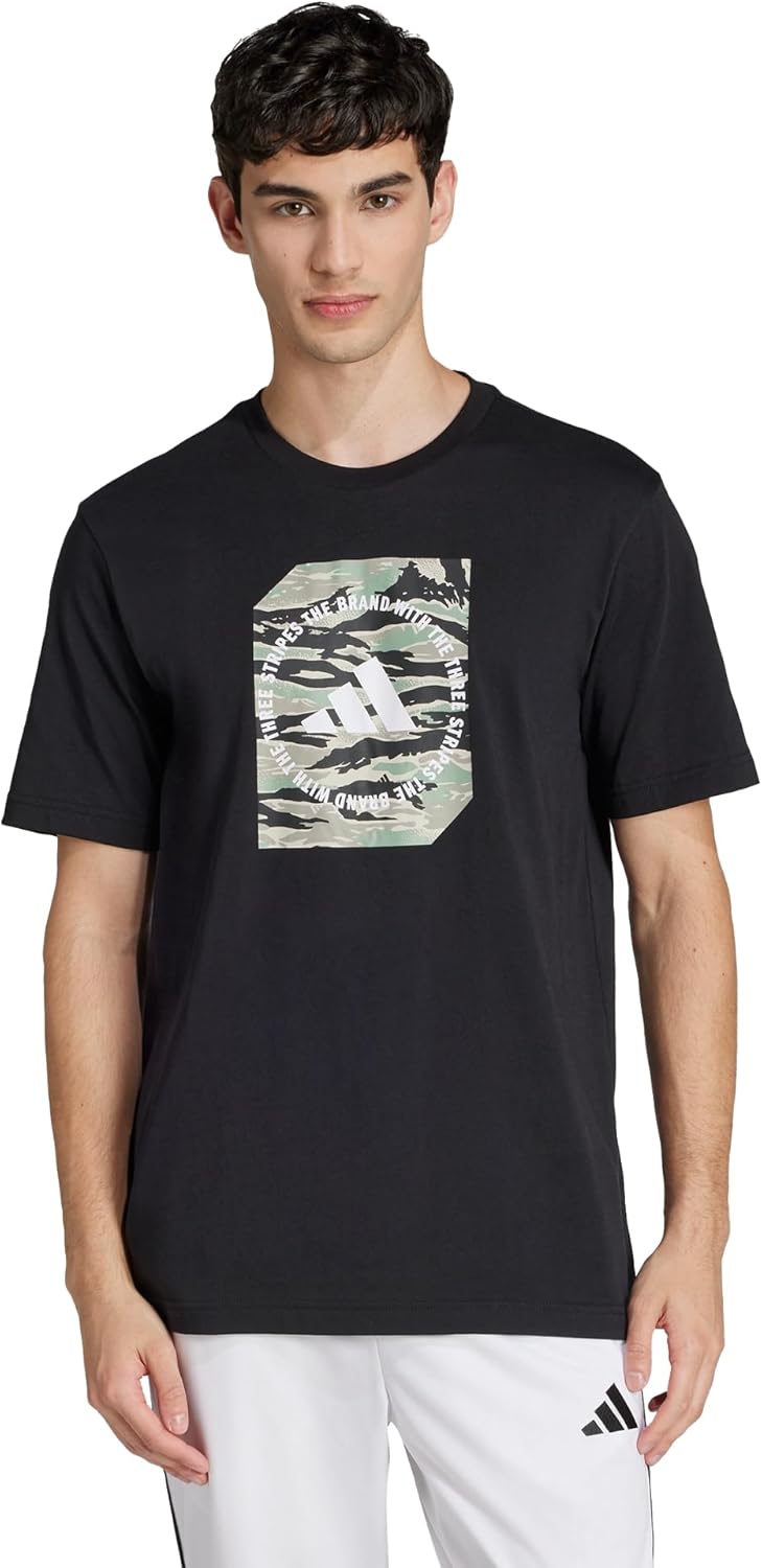 adidas Camo Shape Graphic T-Shirt T-Shirt Homme - Image 4