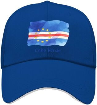 61z-iZM7qL._AC_SL1500_.jpg Casquette De Baseball Réglable Cabo Verde Drapeau National Unisexe Anti-UV Protection Ajustable Boucle en Metal Trucker Hip-Hop Cap Maille Golf Voyages Sport Chapeau Coupe du Monde
