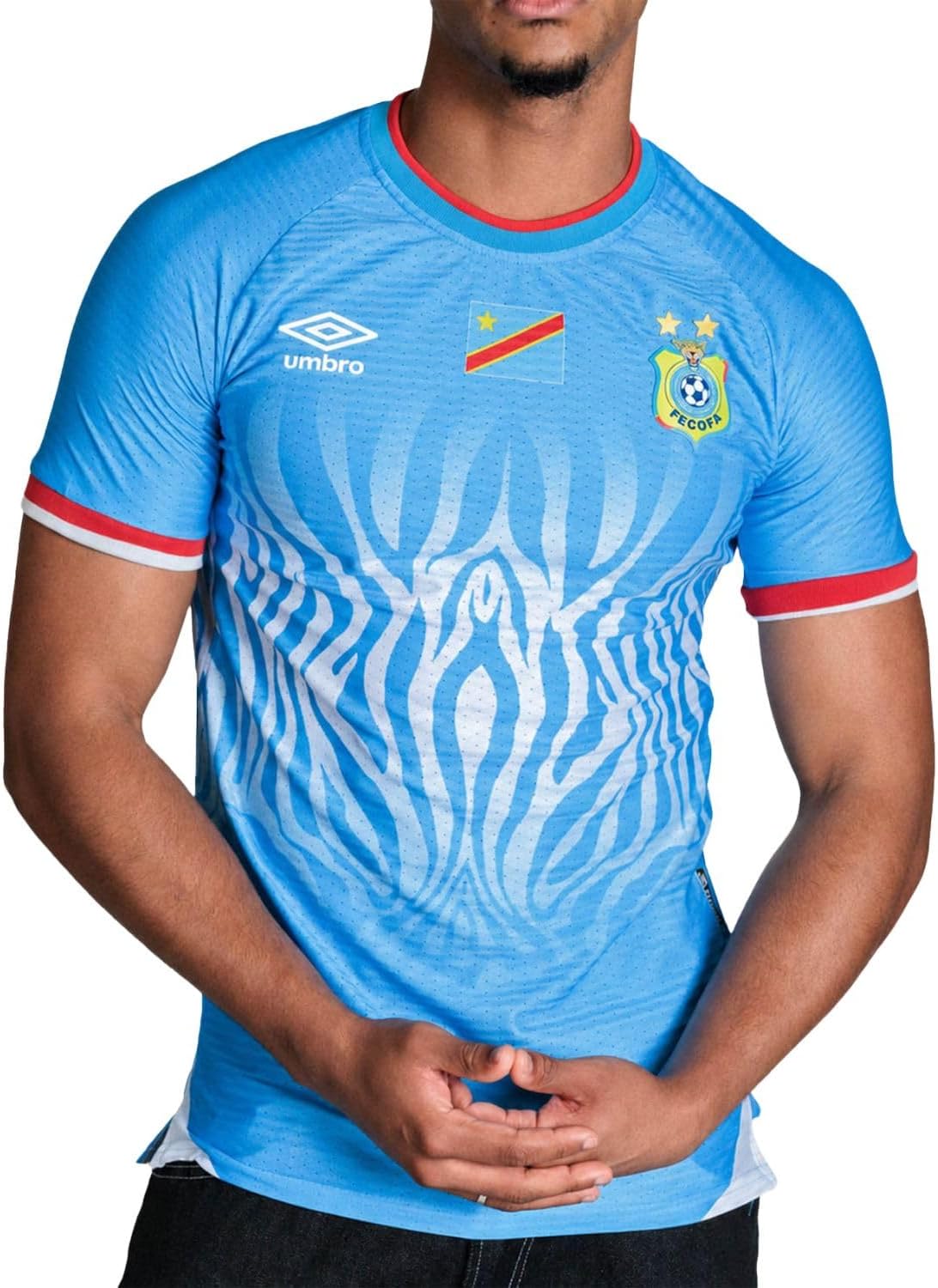 Maillot de Foot Homme République Démocratique Congo, Maillot Extérieur, Dry Tech - Gamme Pro - Image 2