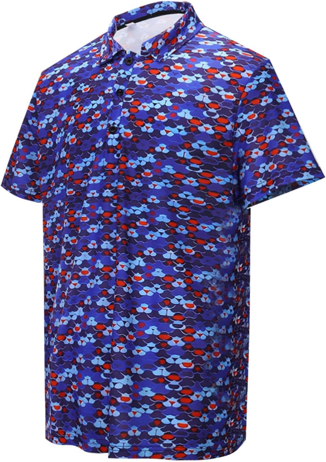 Générique Chemise d'été à pour Homme imprimé rétro Manches Courtes