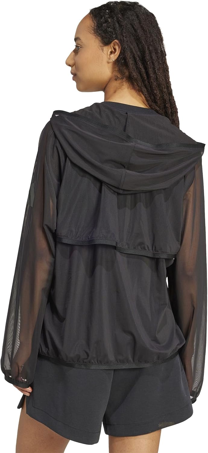 adidas Soft Lux Mesh Full-zip Hoodie Haut à capuche Femme (lot de 1) - Image 2