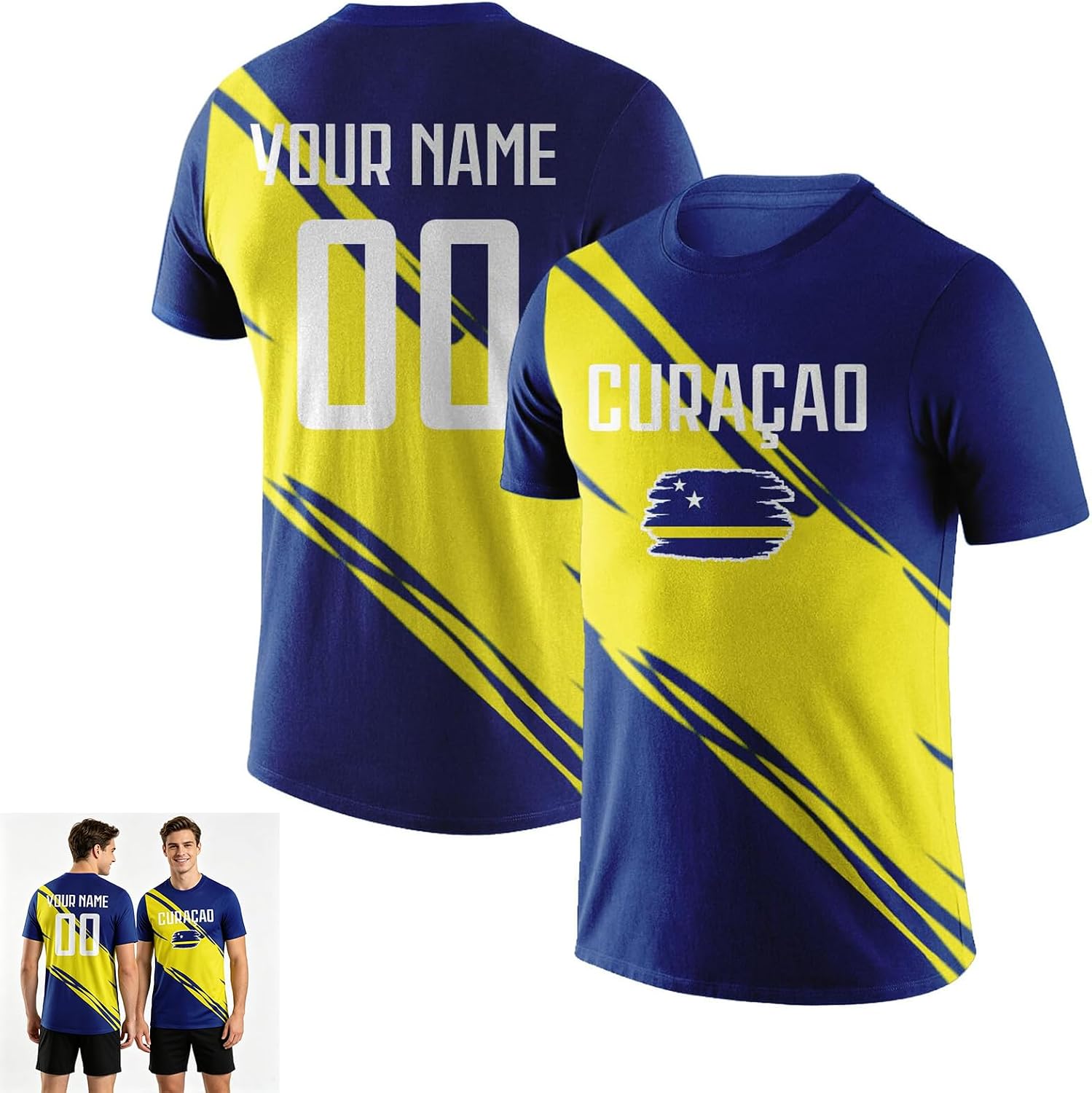 Maillot de Foot personnalisé pour Coupe du Monde 2026 pour Homme Femme Enfant avec nom numéro